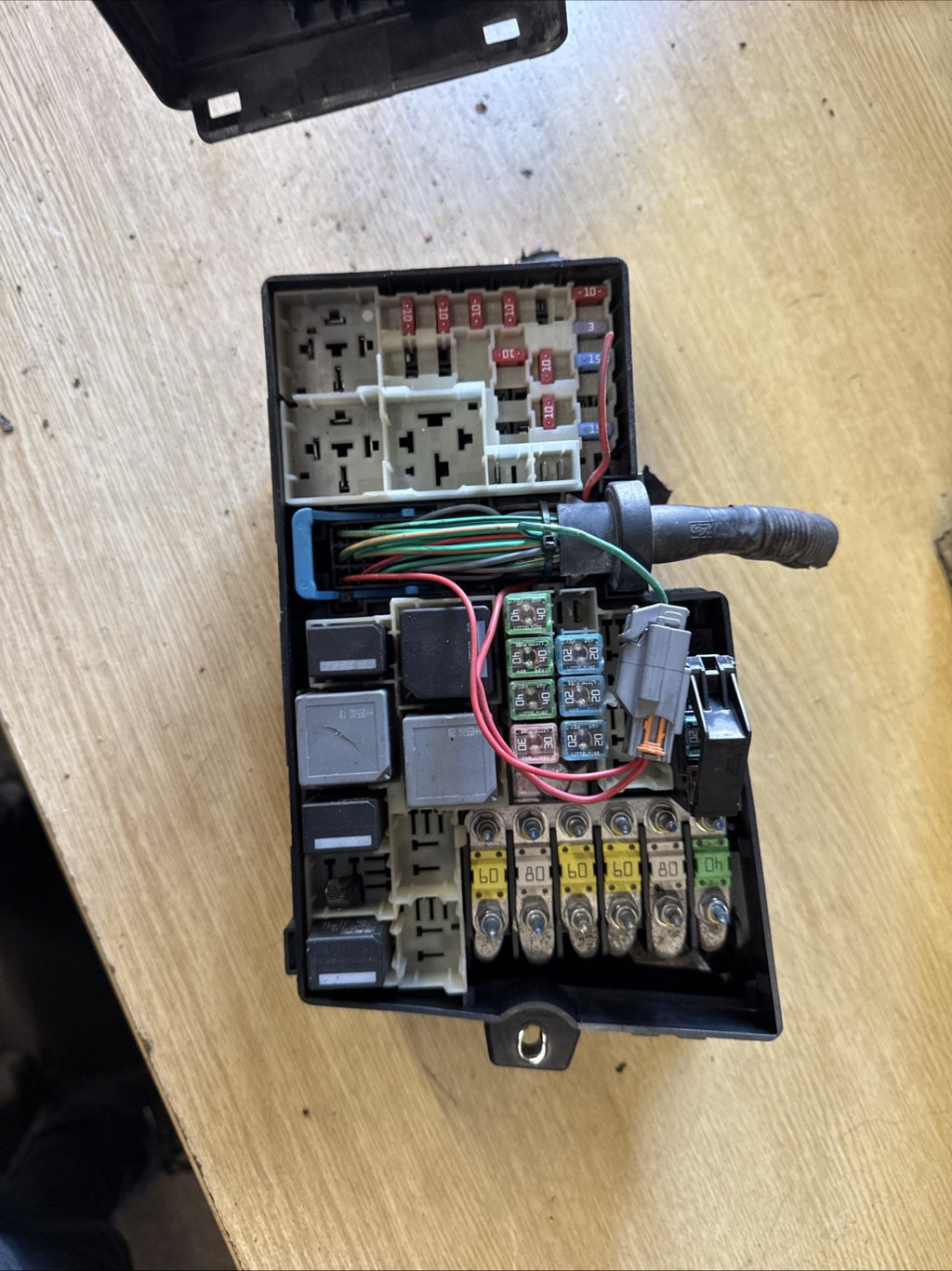 2005 Ford Focus MK2 1.6 TDCI Under Bonnet Fuse Box 3M5T14K733