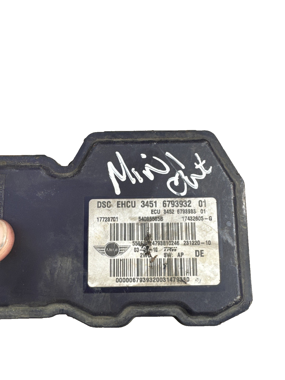 BMW Mini Clubman ABS Pump Modulator 1600 Diesel 2010 6793932