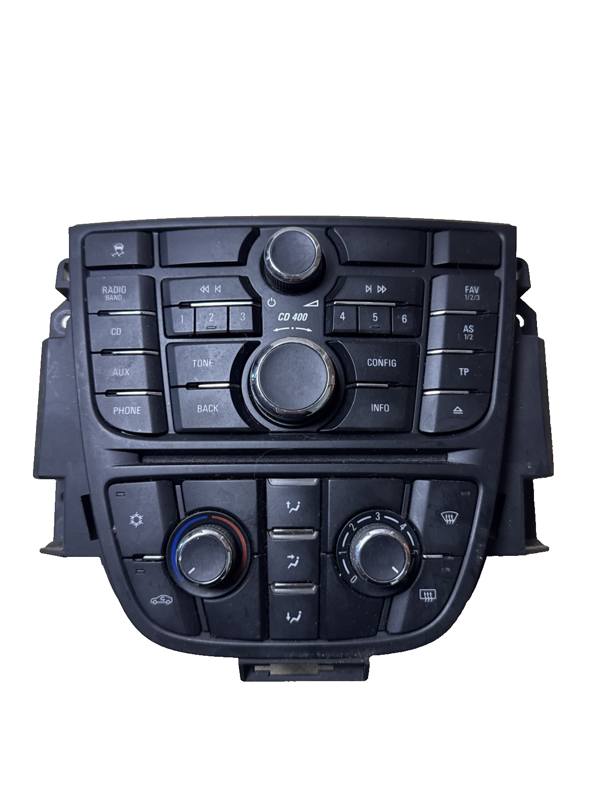Vauxhall Astra Mk6 Exclusiv 2011 Radio & Heater Controls Panel