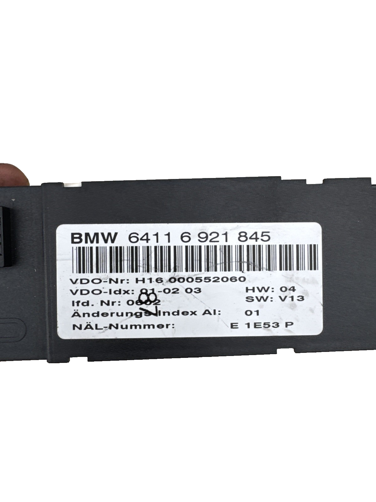 BMW 3 Series E46 Climate Control Panel 6921845