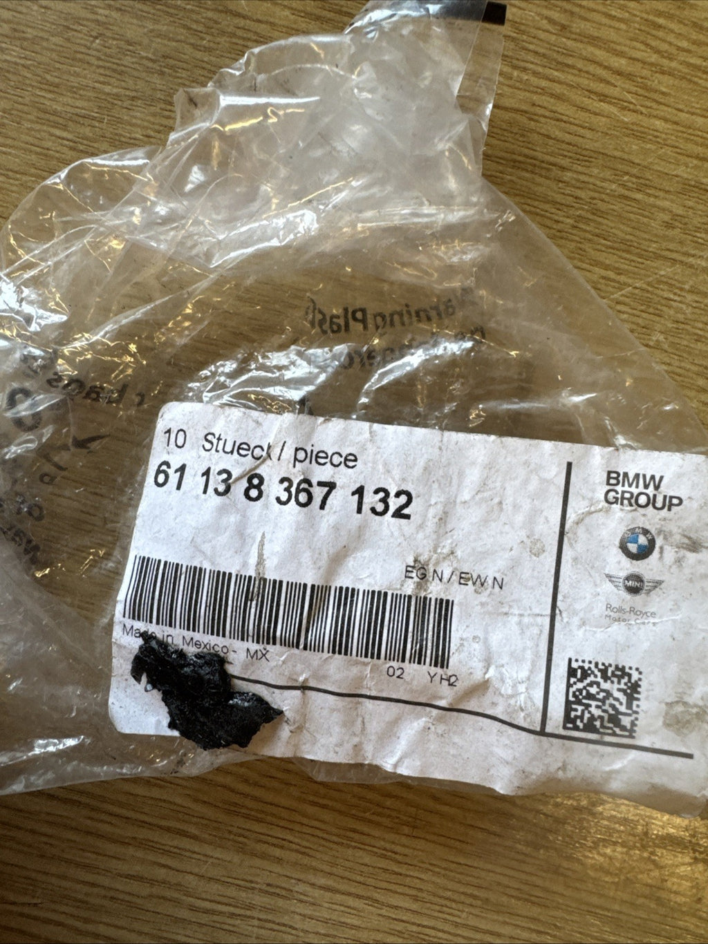 1x 🔺BMW Maxi Blade Orange Fuse 40 Amp 32 Volt 61138367132 New Genuine