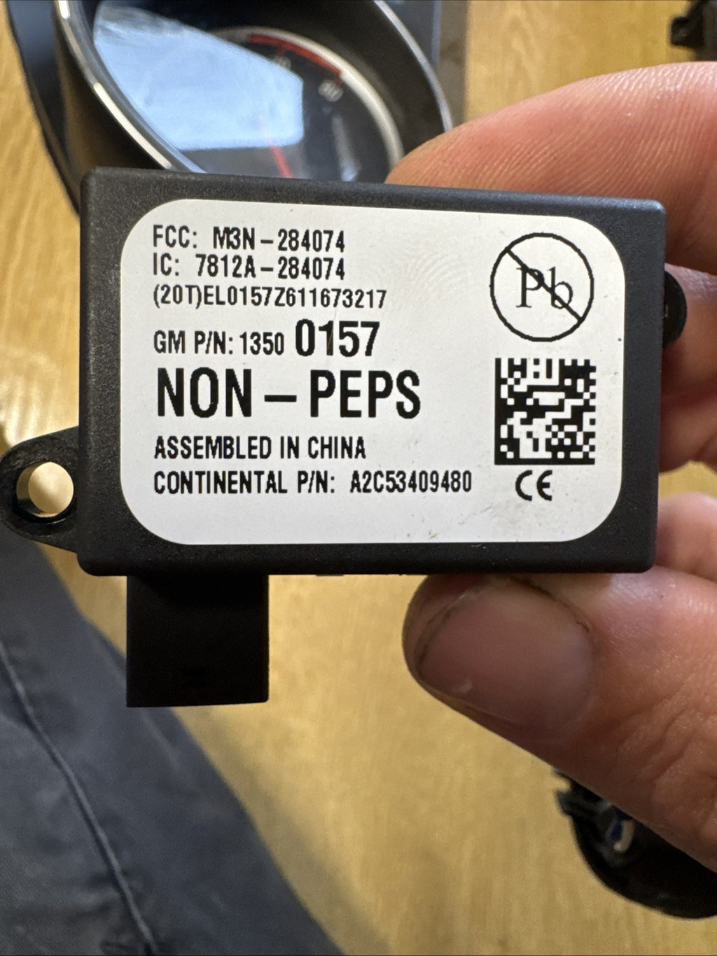 VAUXHALL ASTRA GTC IGNITION KEY IMMOBILIZER READER 2014 13500157