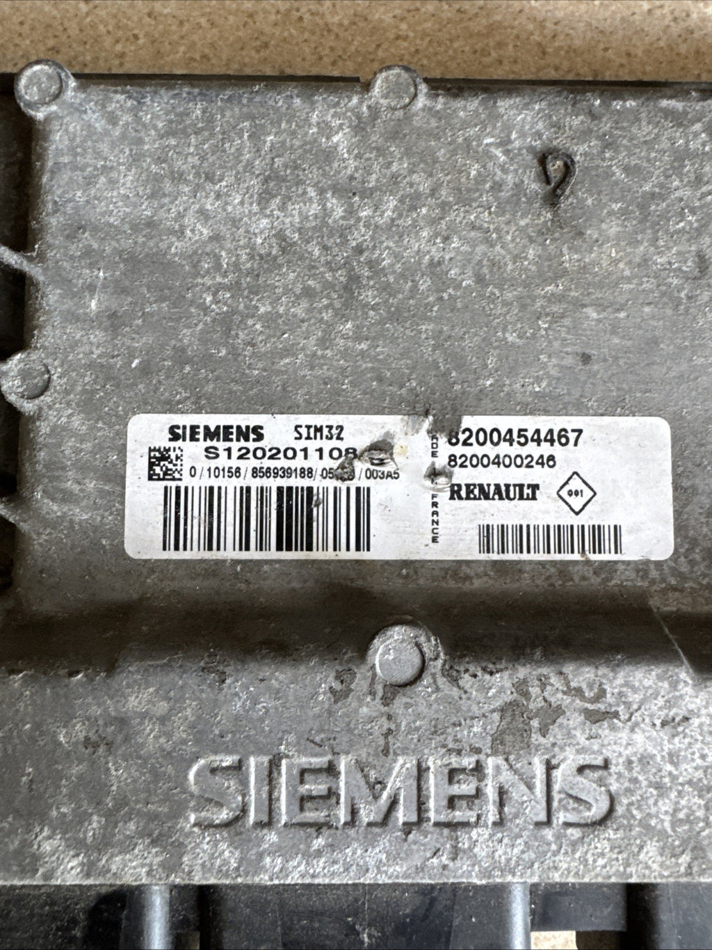 2006 RENAULT CLIO 1.2 ENGINE CONTROL UNIT ECU S120201108