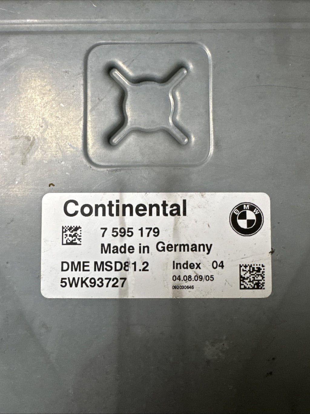 2008 BMW 3 Series 318i SE ECU N43B20U0 Petrol 7595179
