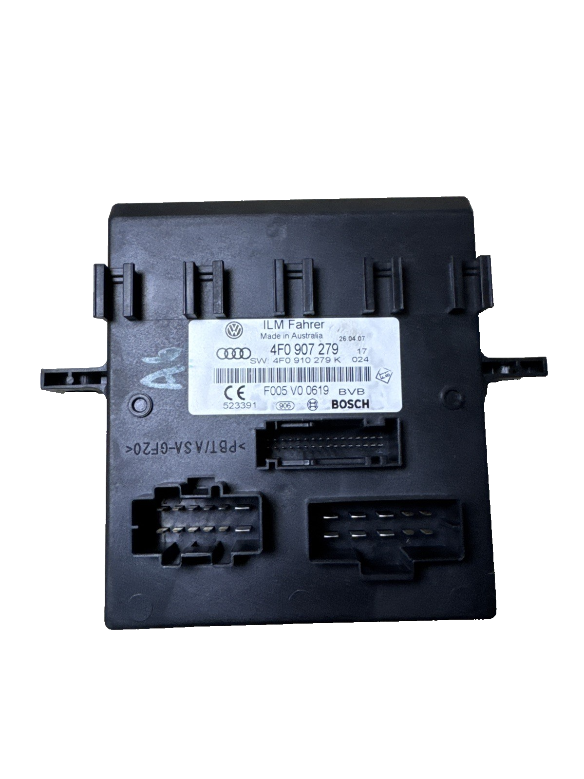 2007 AUDI A6 C6 ONBOARD POWER SUPPLY HEADLIGHT CONTROL CONTROL MODULE ECU
