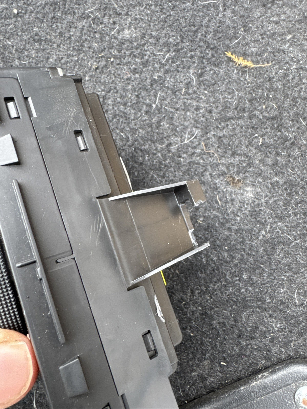 2007 CITROEN C4 PICASSO HEATER CONTROL PANEL  9650868677
