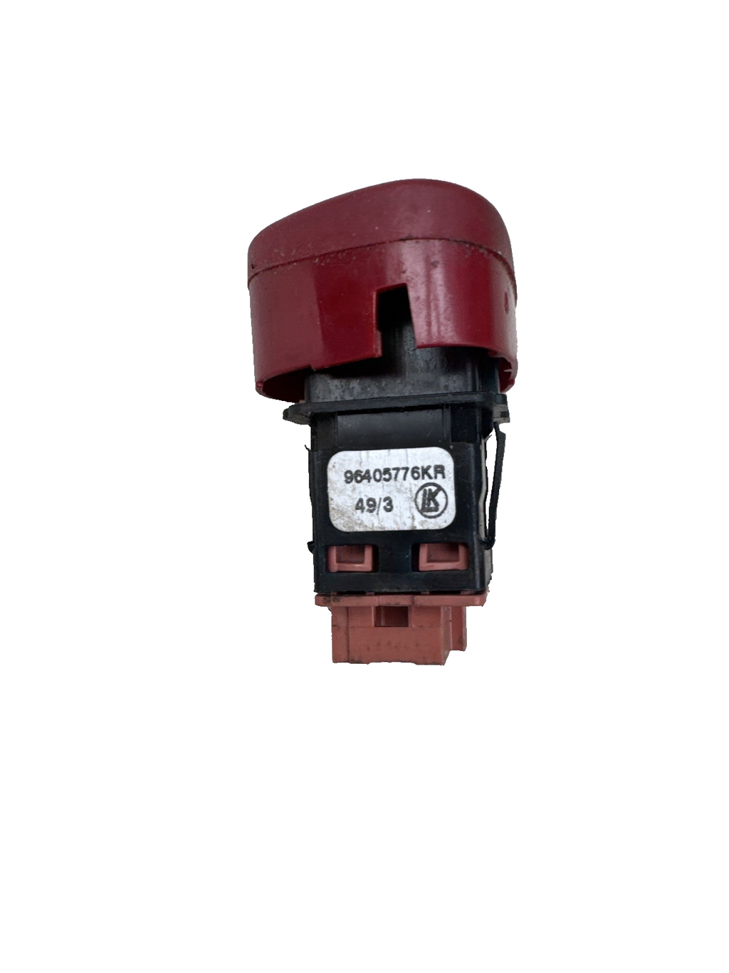 CITROEN BERLINGO HAZARD WARNING LIGHT 96405776KR IN RED.