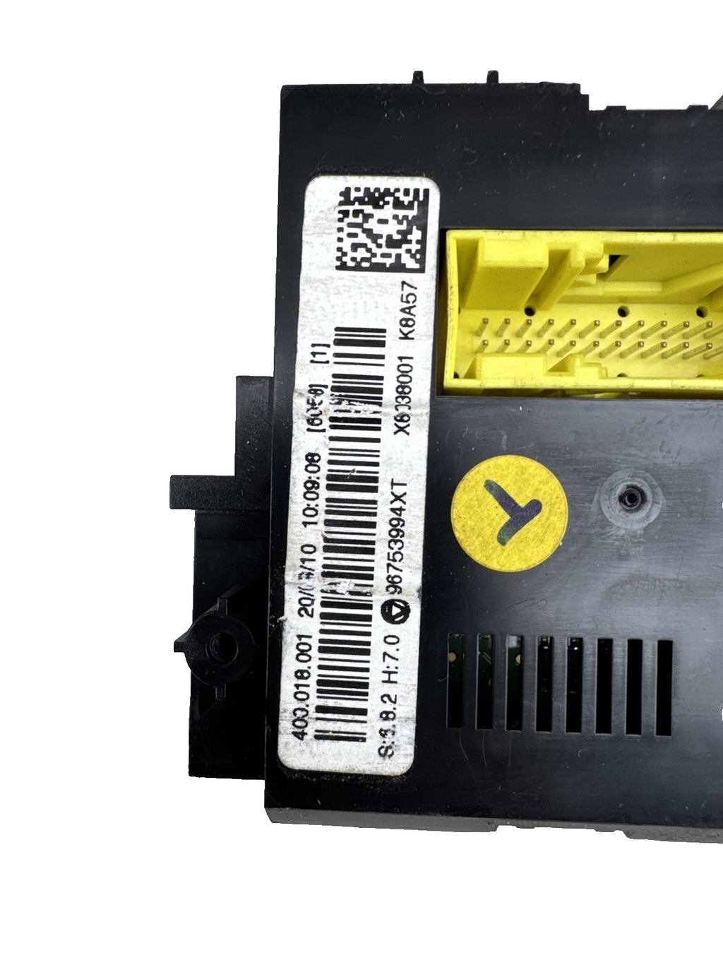 CITROEN DS3 MK1 HEATER CONTROL 96753994XT HEATING SWITCH A/C PANEL 09-16