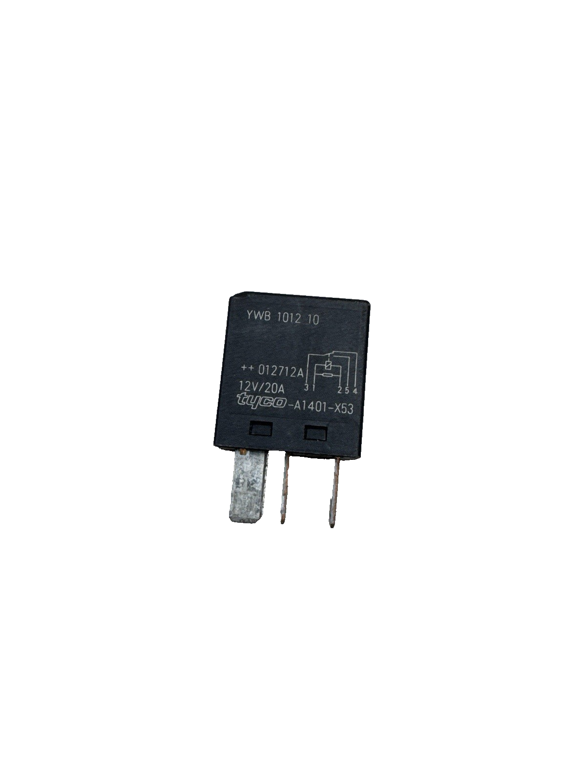 29-Land Rover MG Rover 5-Pin Multi-Use Black Relay YWB101210 Tyco-A1001-X057 20A