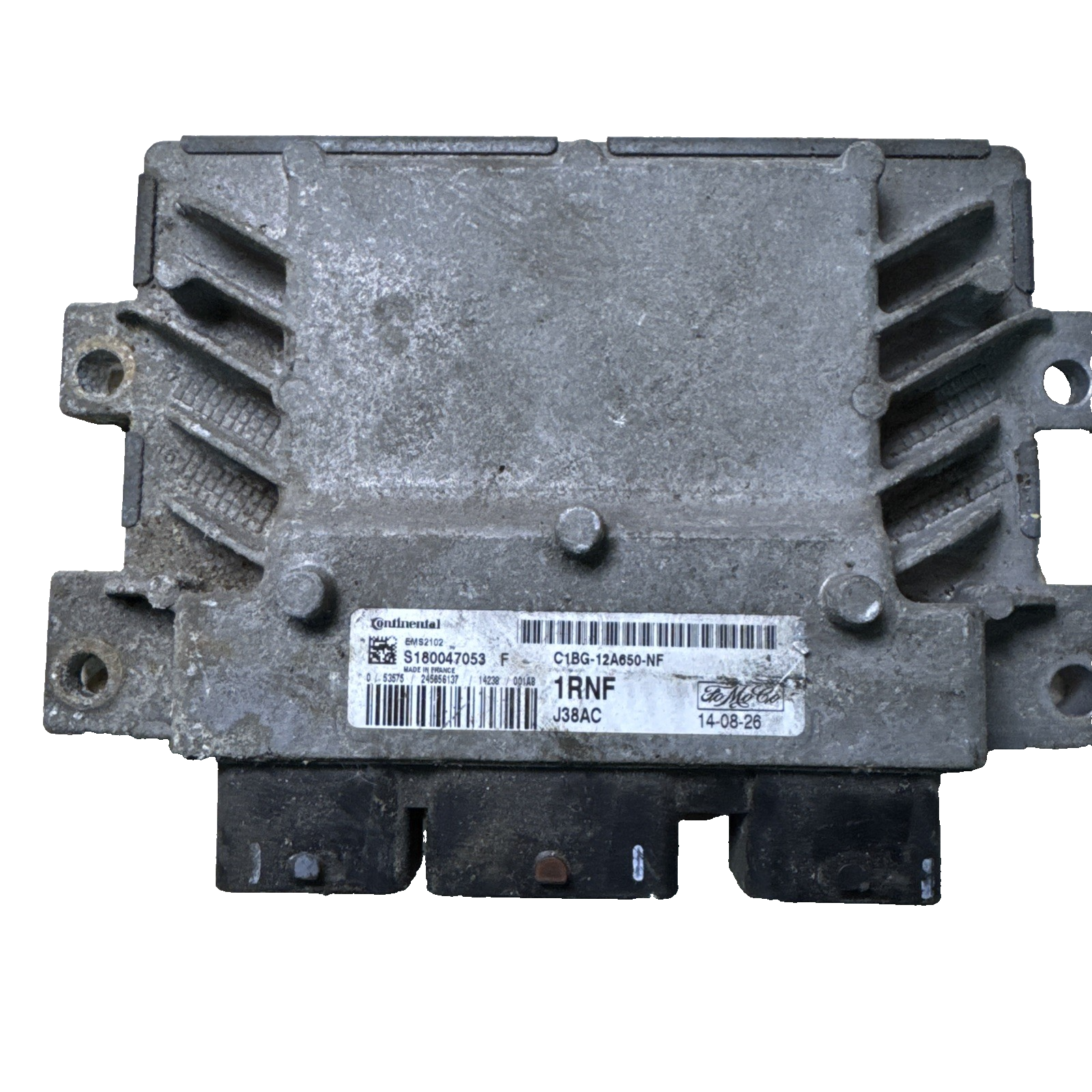 Ford Fiesta Mk7 1.25 Ecu C1BG12A650NF C1BG-12A650-NF 1RNF S180047053 F