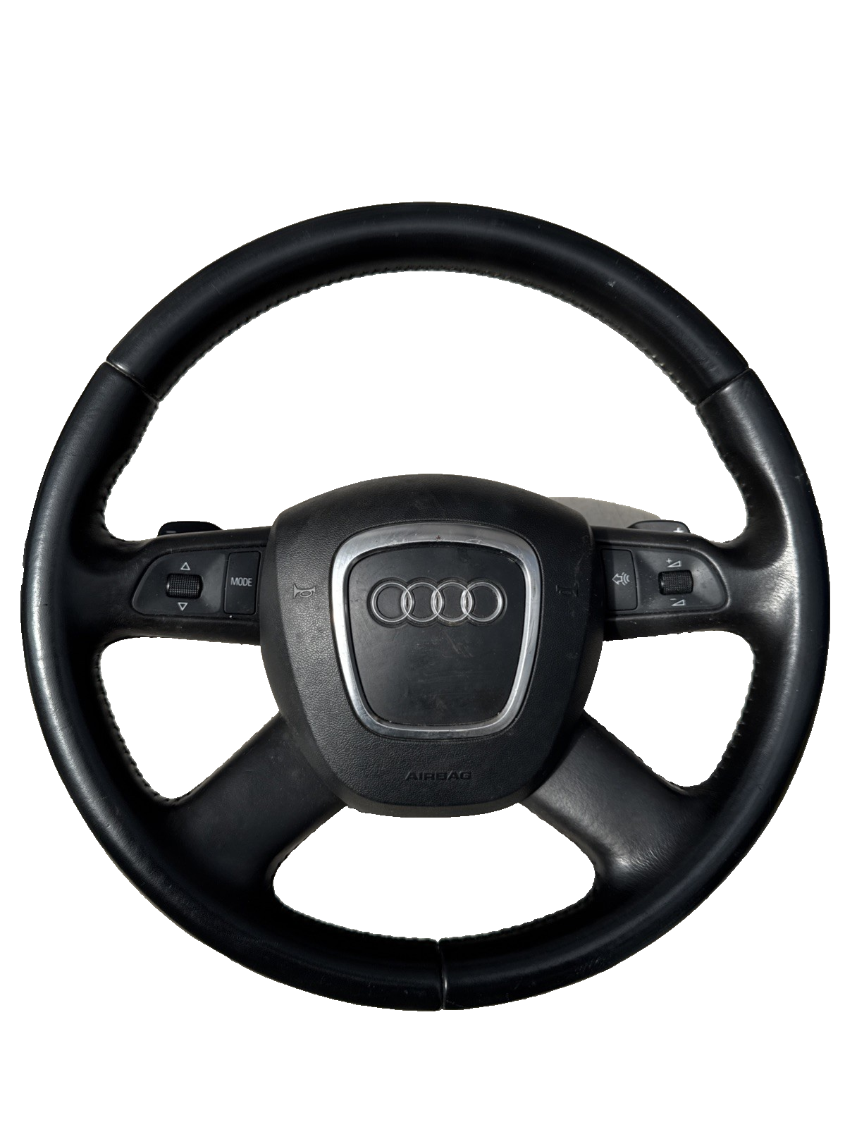 AUDI A3 8P STEERING WHEEL 8P04196894PK LEATHER CONTROL 08-12 Auto Paddles