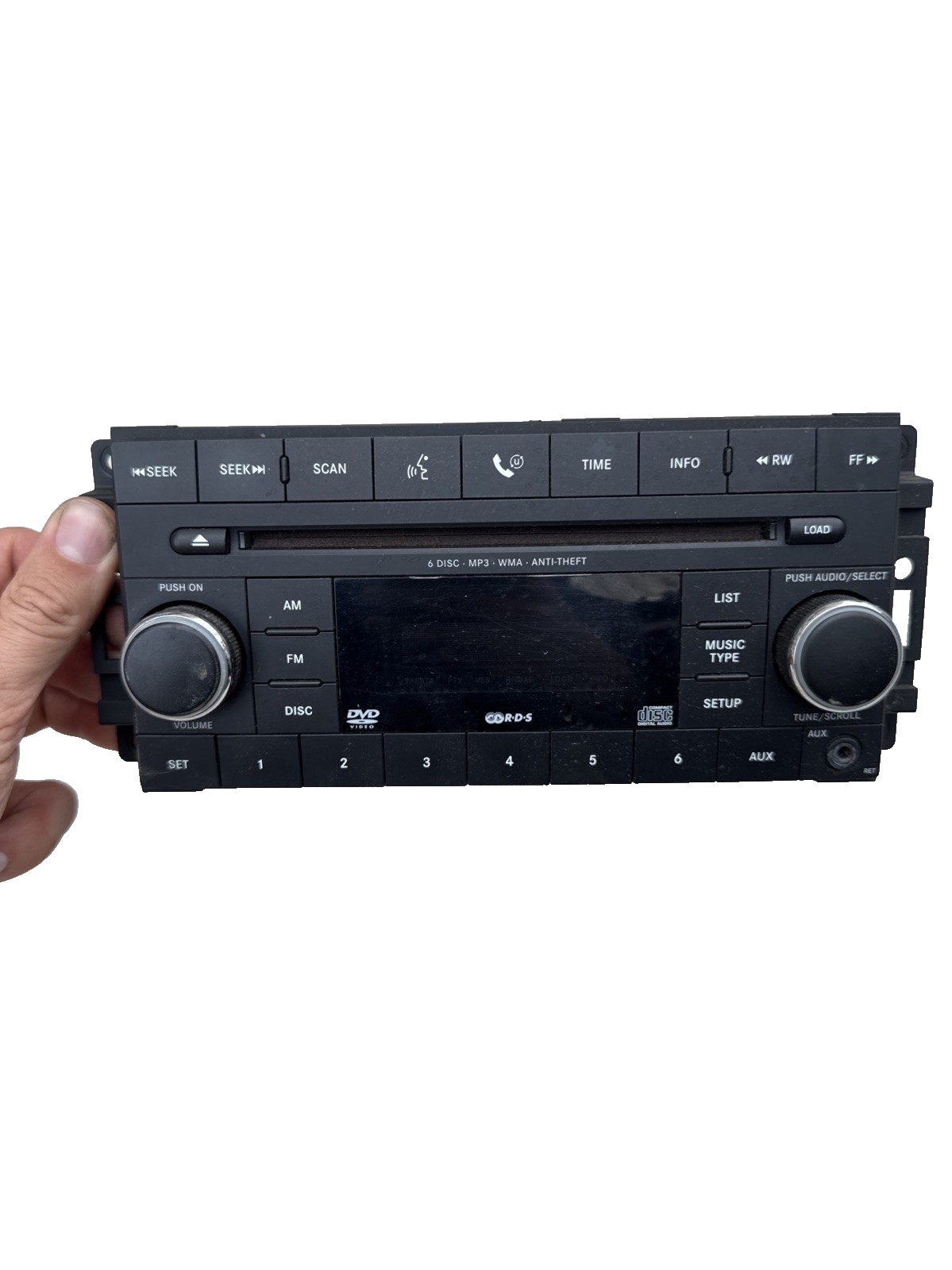 Dodge Nitro Radio CD Stereo Head Unit 2007 05064055AK