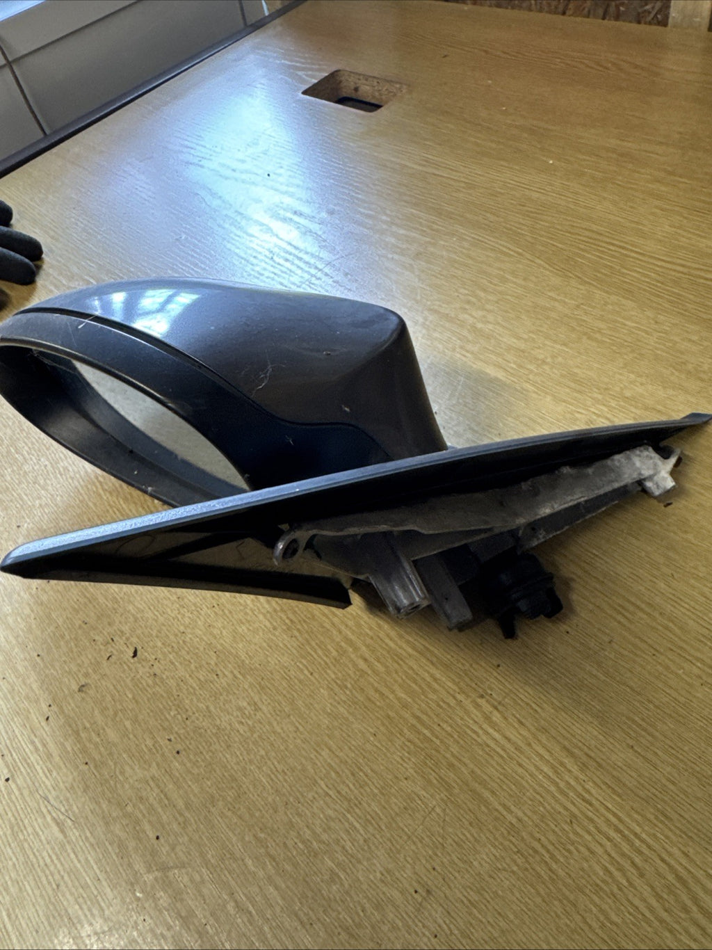 BMW E87 1 series Left NS Passenger Door Electric Wing Mirror Pre LCI 5 Pin Grey
