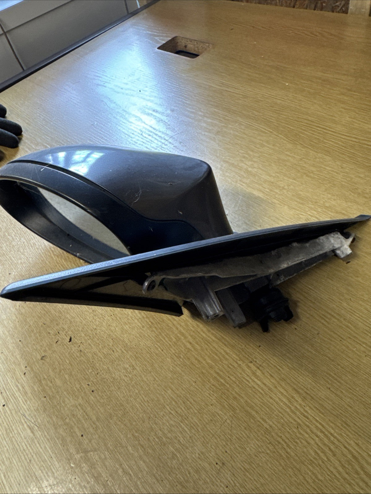 BMW E87 1 series Left NS Passenger Door Electric Wing Mirror Pre LCI 5 Pin Grey