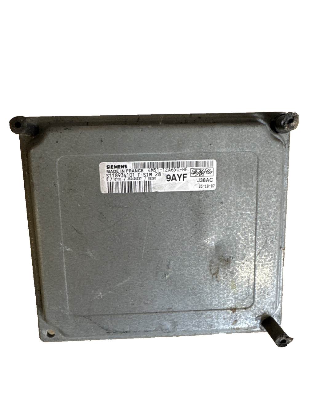 Ford C-Max ECU Engine Control Unit Module 1.6 Petrol OEM 4M51-12A650-HF