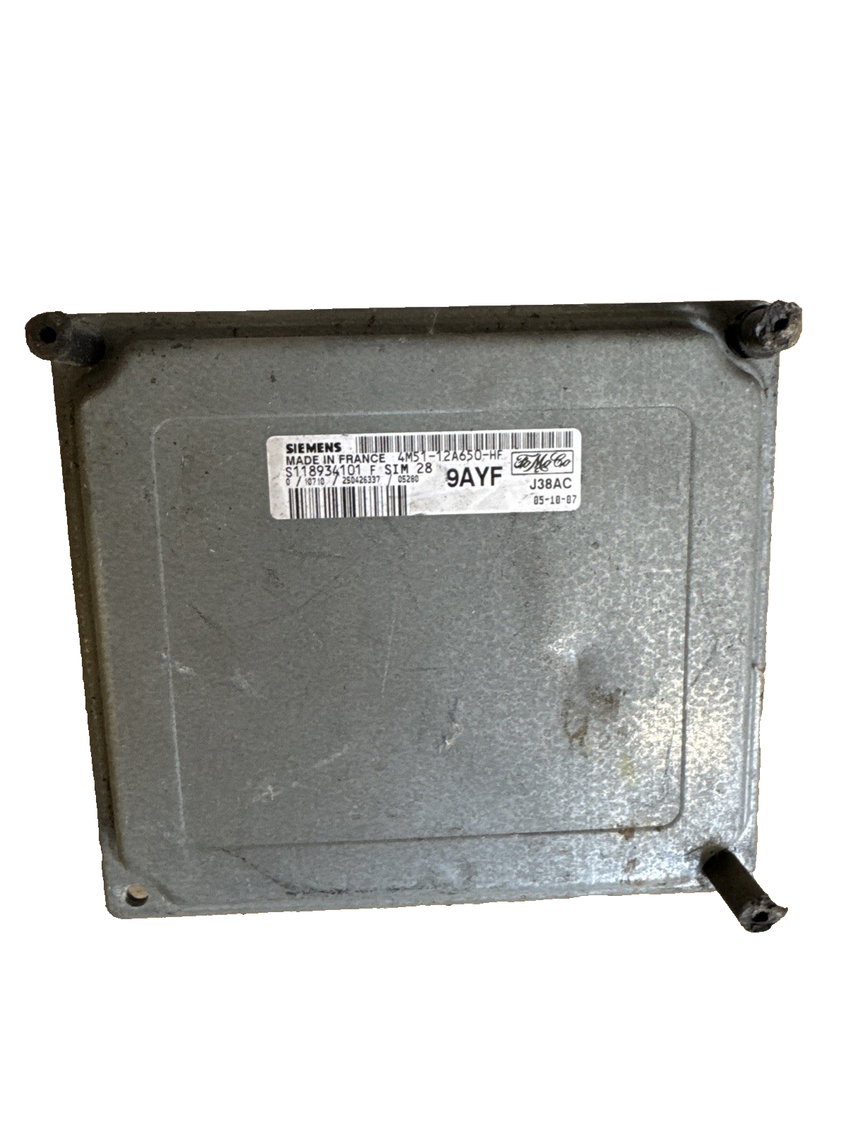 Ford C-Max ECU Engine Control Unit Module 1.6 Petrol OEM 4M51-12A650-HF