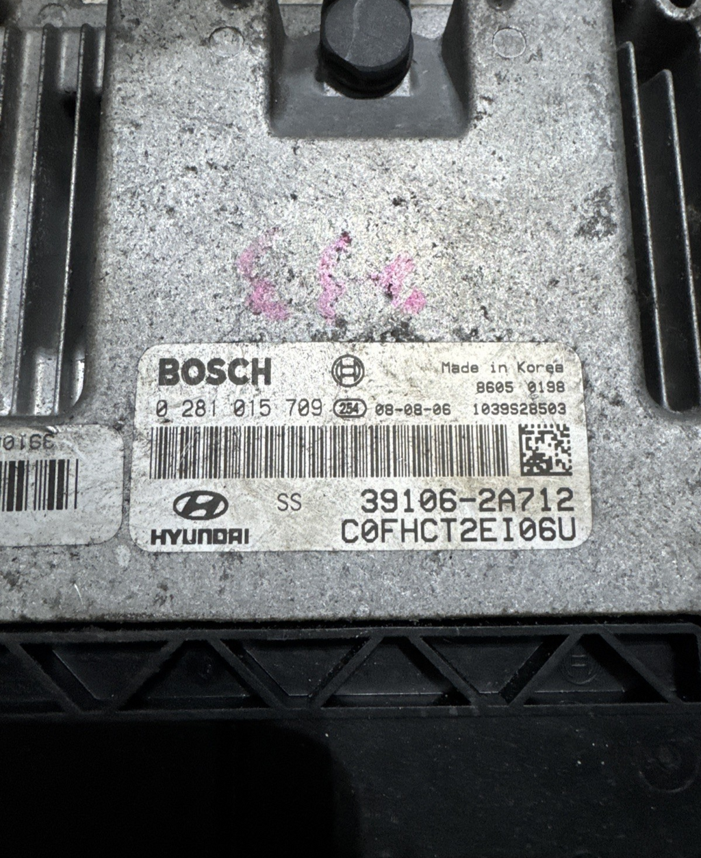 HYUNDAI I30 KIA CEED MK1 MK2 09-15 1.6 CRDI ENGINE CONTROL UNIT ECU 39106-2A712