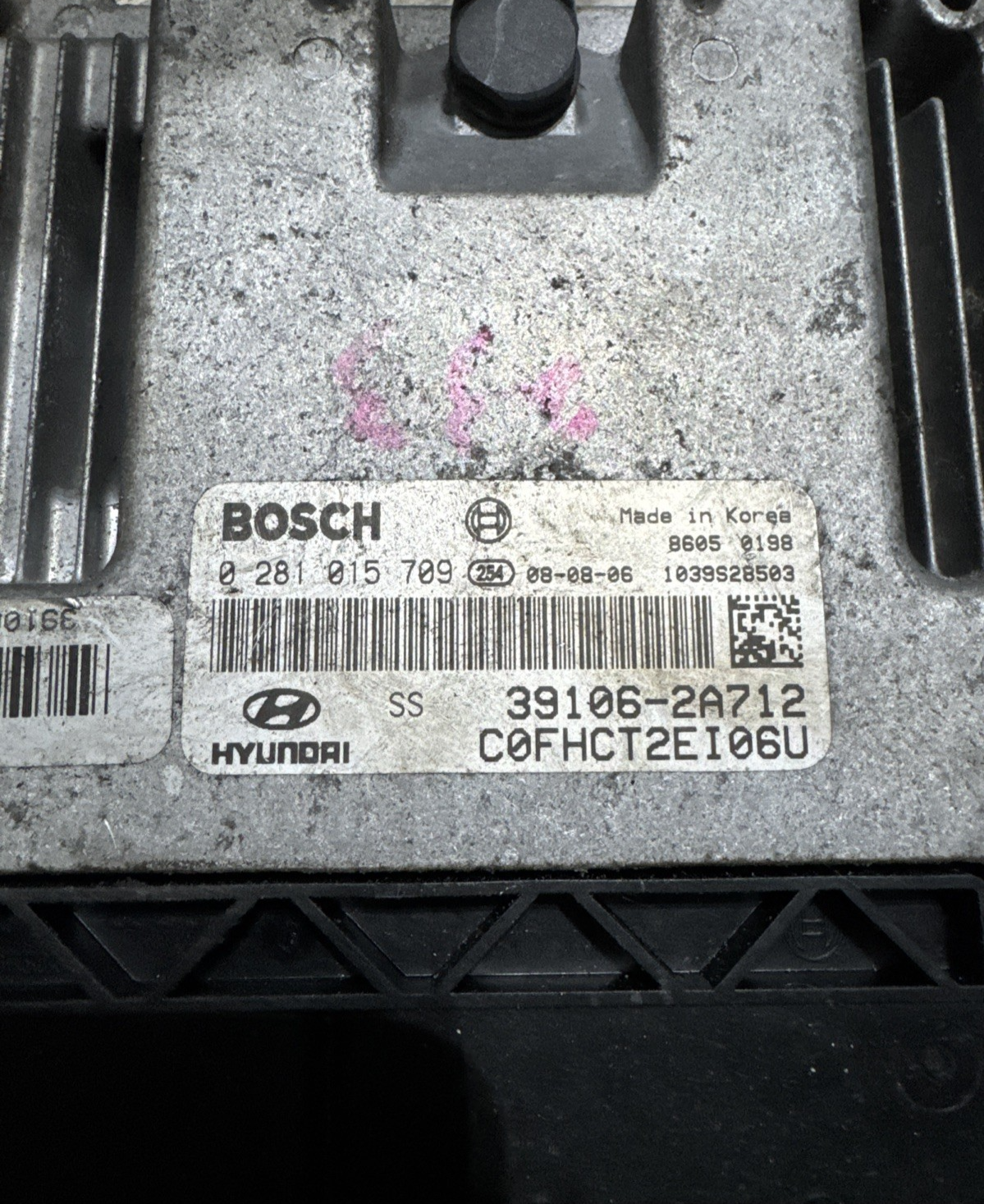 HYUNDAI I30 KIA CEED MK1 MK2 09-15 1.6 CRDI ENGINE CONTROL UNIT ECU 39106-2A712