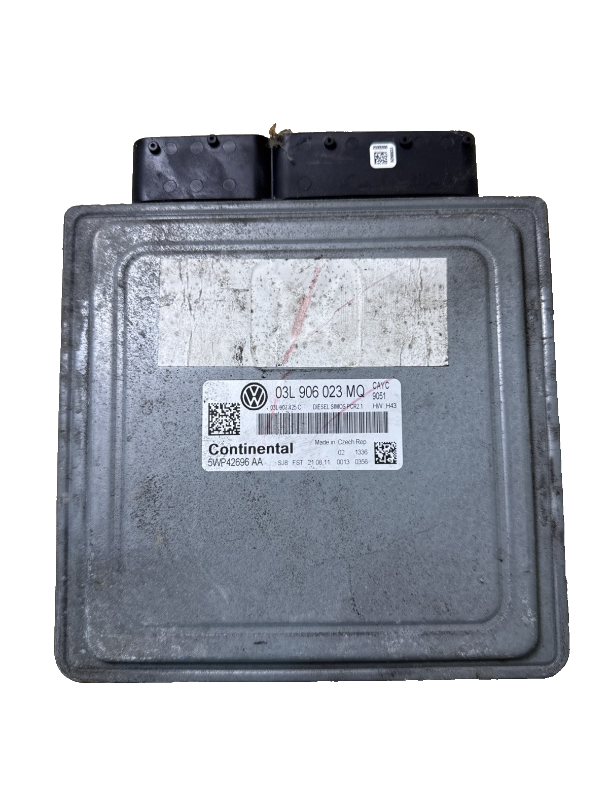 VW GOLF MK6 1.6TDI ENGINE ECU CONTROL UNIT 03L906023MQ  #M9020
