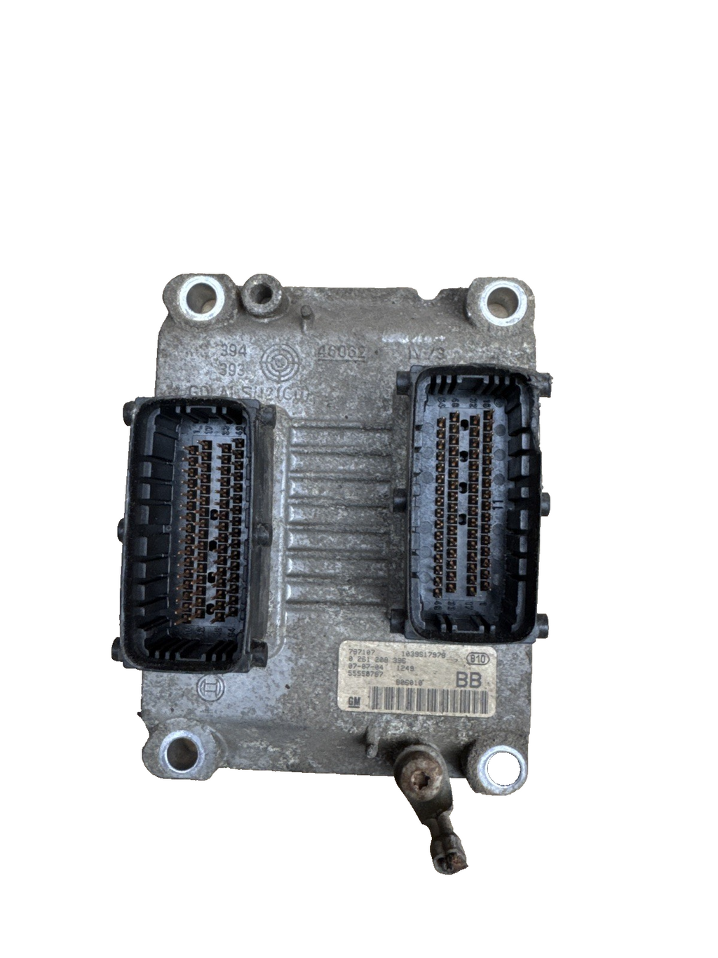 2008 OPEL ASTRA 1.4 I 16V PETROL ENGINE CONTROL UNIT ECU 55558787 0261208396