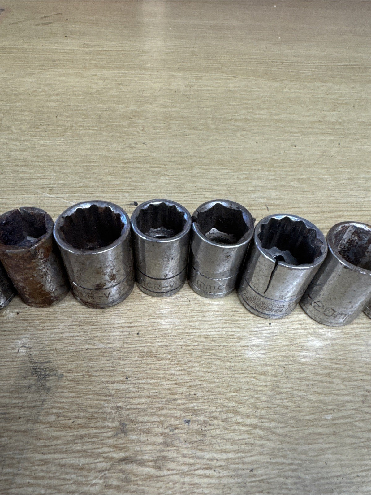 Joblot Halfords Advanced Broken Sockets X10