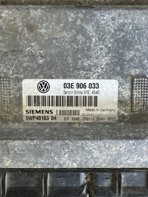 2005 VW POLO 1.2 PETROL ENGINE CONTROL UNIT MODULE 03E906033