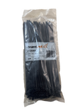 200 PACK Cable Ties Nylon Extra Strong Zip Wraps Long Thick Heavy Duty Cable Tie