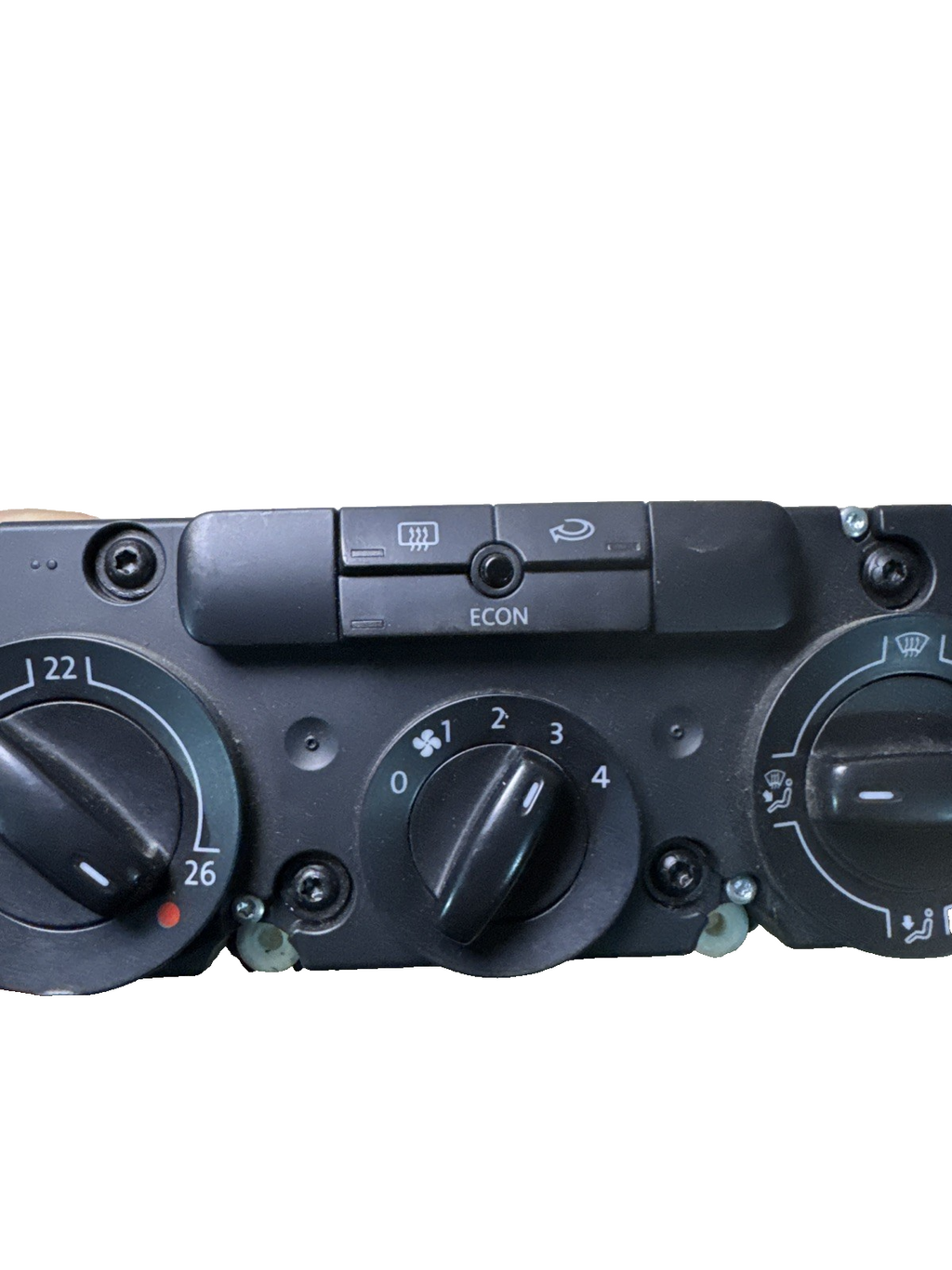 2004 VW GOLF SE FSI MK5 (A5) 5DR PETROL 1.6 HEATER CONTROL PANEL