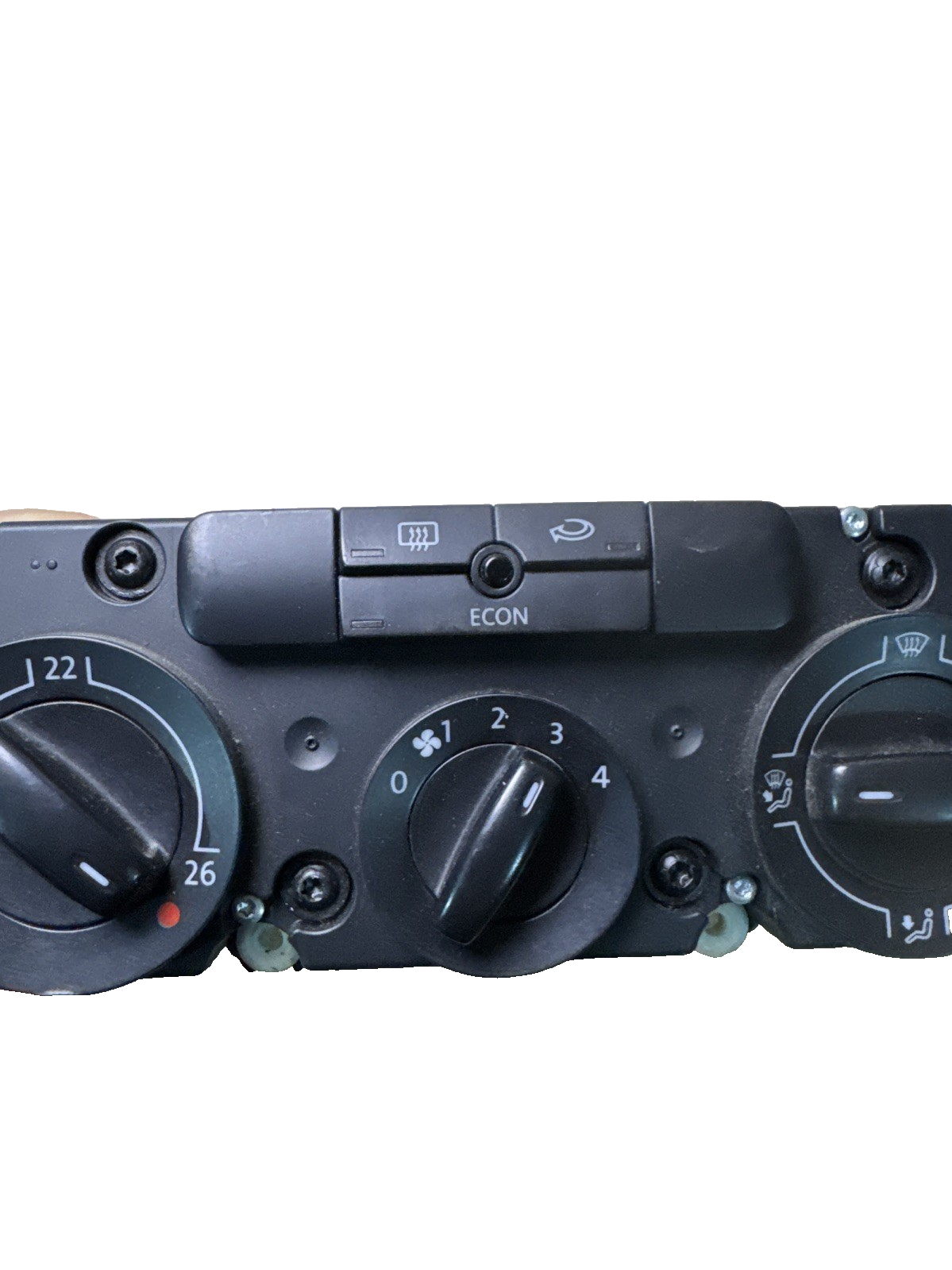 2004 VW GOLF SE FSI MK5 (A5) 5DR PETROL 1.6 HEATER CONTROL PANEL