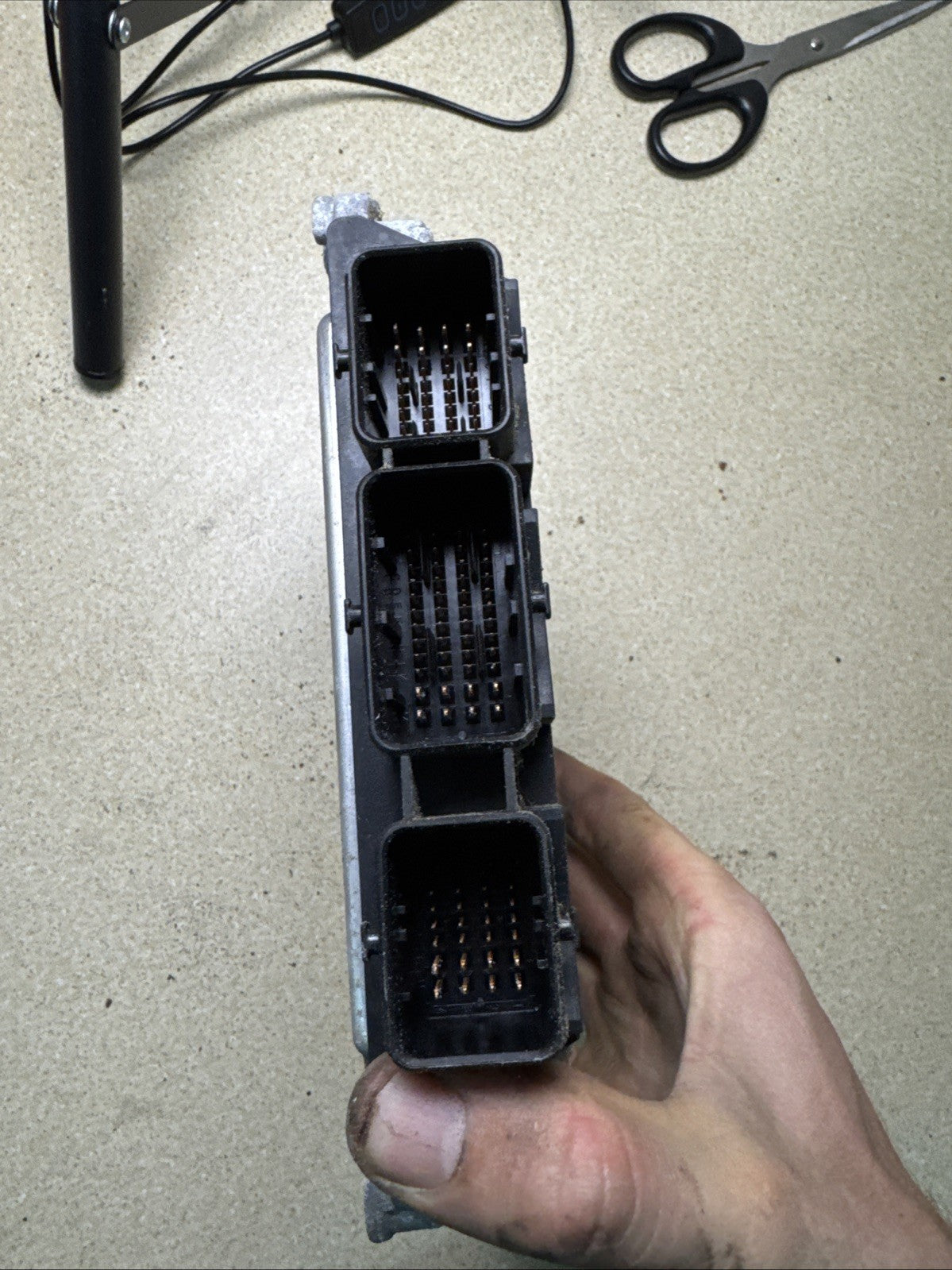 CITROEN C4 PICASSO 2007 1.6 HDI MK1 ENGINE ECU 9664617480 / 0281012980