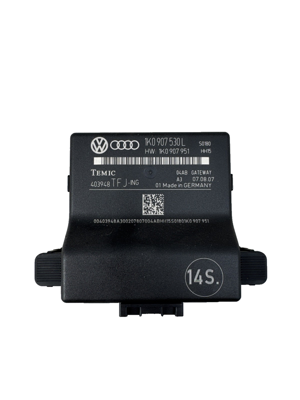 AUDI A3 2007 1.9 TDI SPORT MK2 3DR GATEWAY CONTROL MODULE 1K0907530K