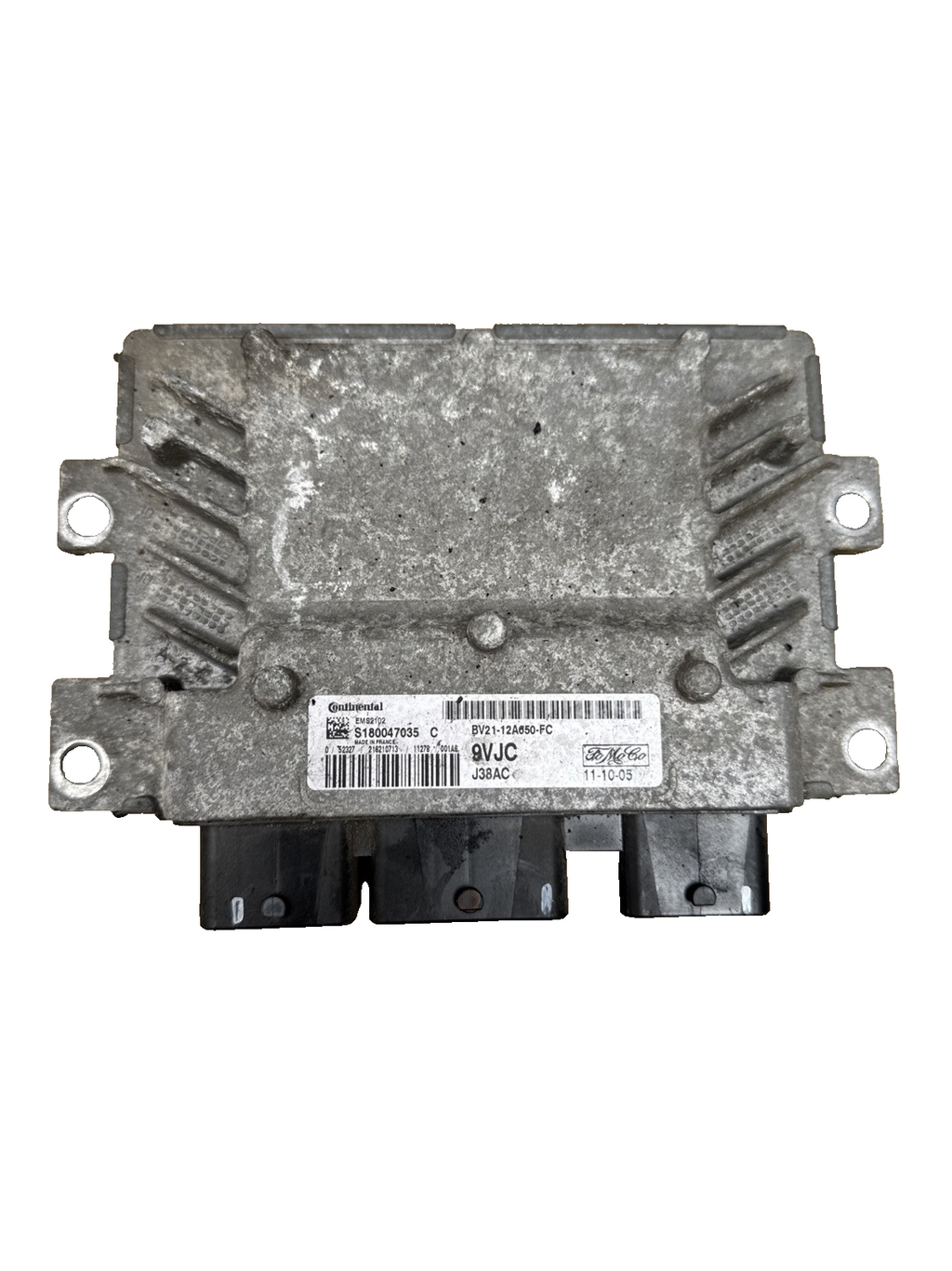 FORD FIESTA ENGINE ECU CONTROL UNIT ECU MK7 B299 ZETEC 1.2 PETROL  BV2112A650FC