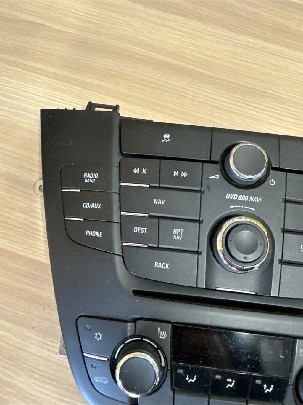 2009 VAUXHALL INSIGNIA MULTIMEDIA & HEATER CLIMATE CONTROL PANEL 13273256