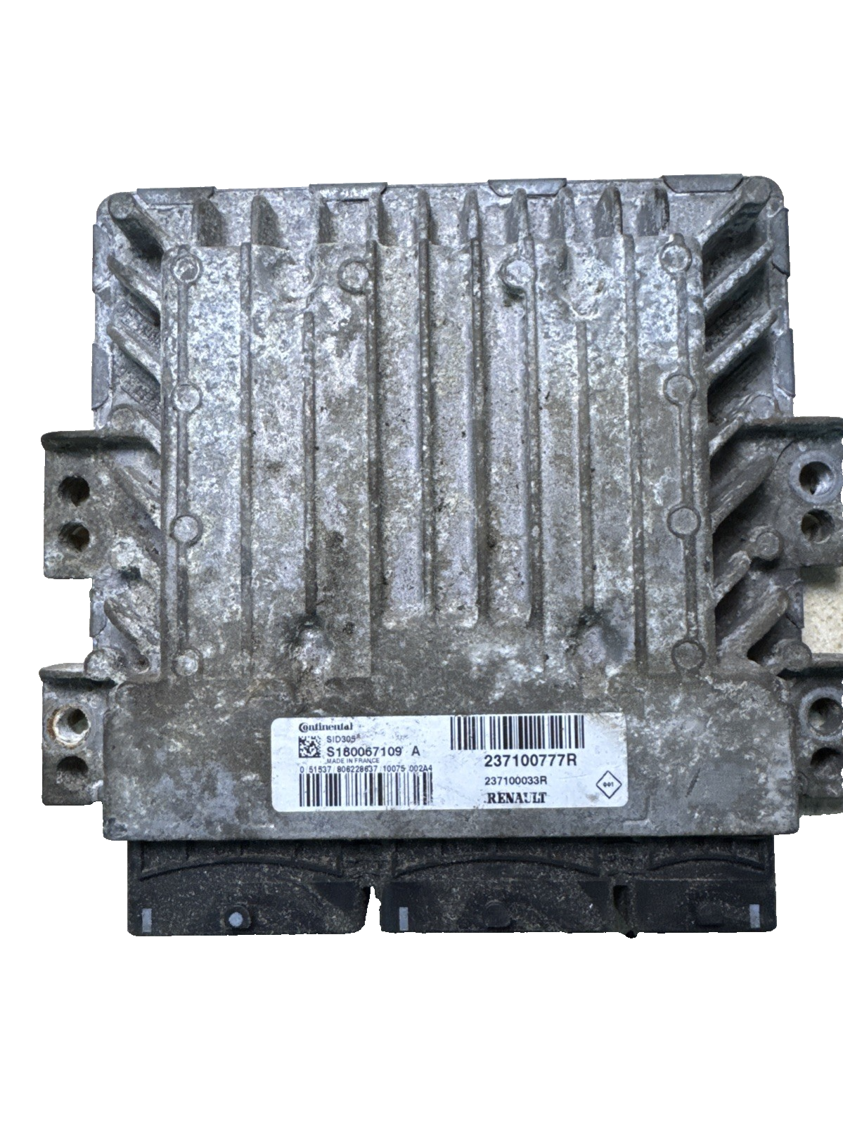 2010 RENAULT SCENIC 1.5 ENGINE CONTROL UNIT 237100777R #2
