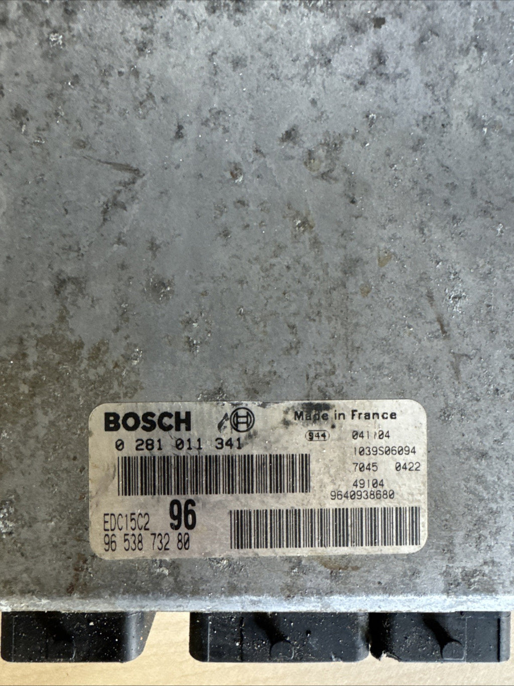 PEUGEOT ENGINE CONTROL UNIT ECU 0281011341
