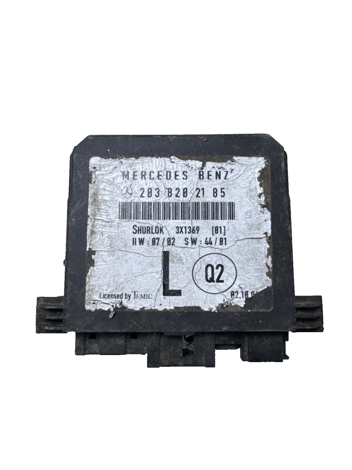Mercedes C Class W203 Door Control Module Rear Left Side A2038202185 02-08