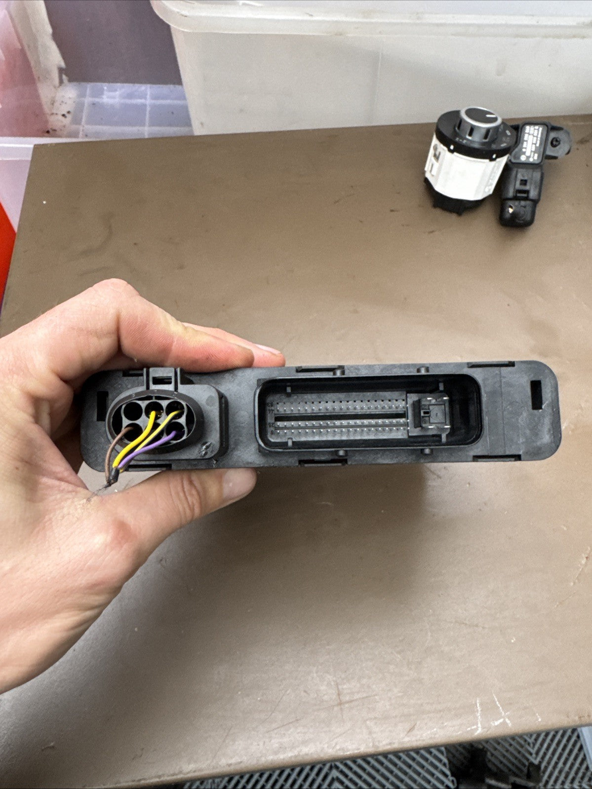 VOLKSWAGEN TOUAREG 2005 KEYLESS ECU 3D0909135S