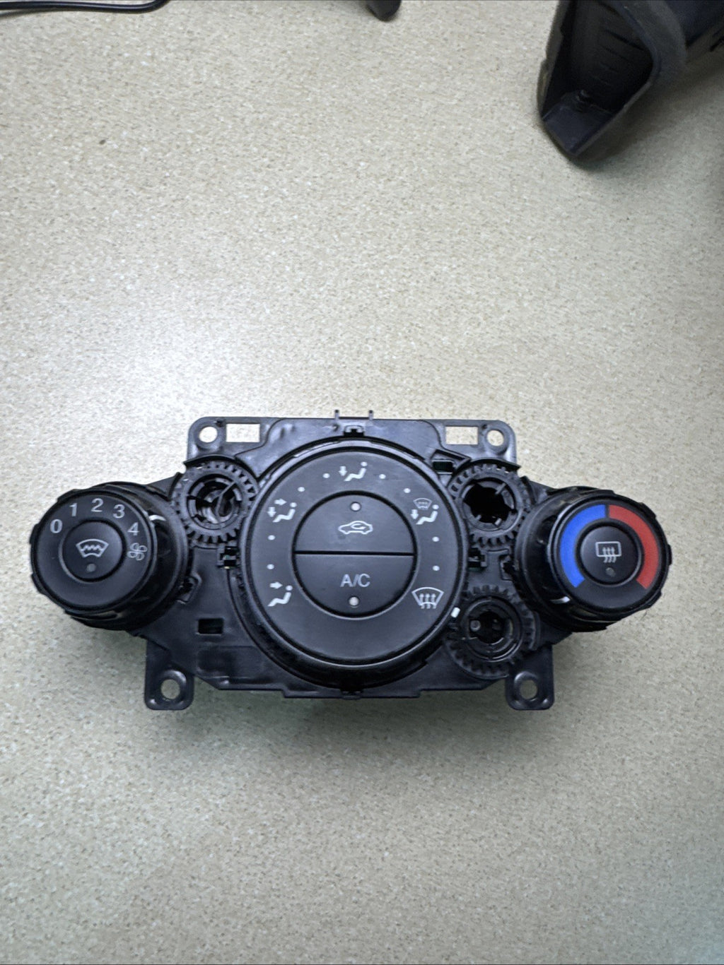 2010 Ford Fiesta Zetec SNJB Climate Control Panel 8A6119980BE