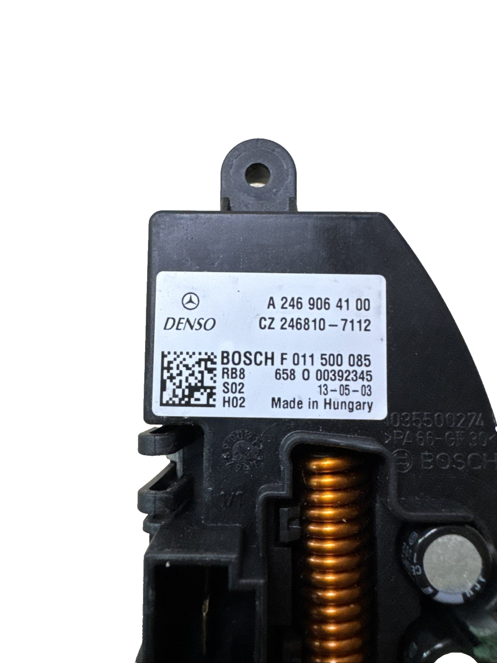 MERCEDES-BENZ A Class W176 Heater Fan Speed Resistor A2469064100