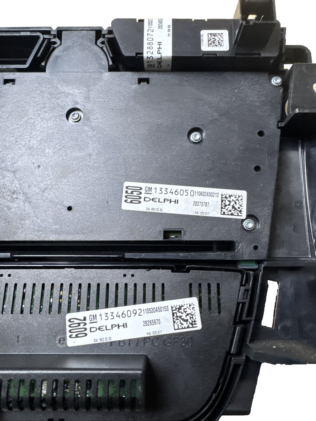 Vauxhall Astra Mk6 Exclusiv 2011 Radio & Heater Controls Panel