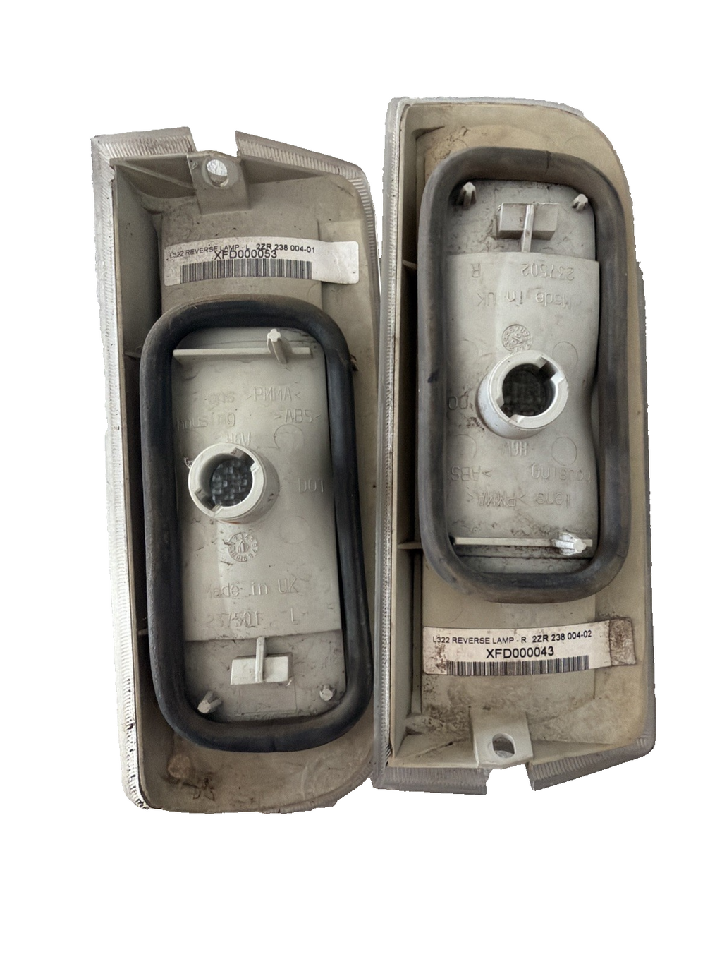Range Rover L322 Reverse Lights Pair XFD000043 XFD000053
