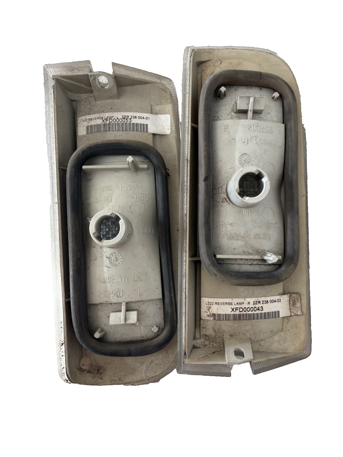 Range Rover L322 Reverse Lights Pair XFD000043 XFD000053