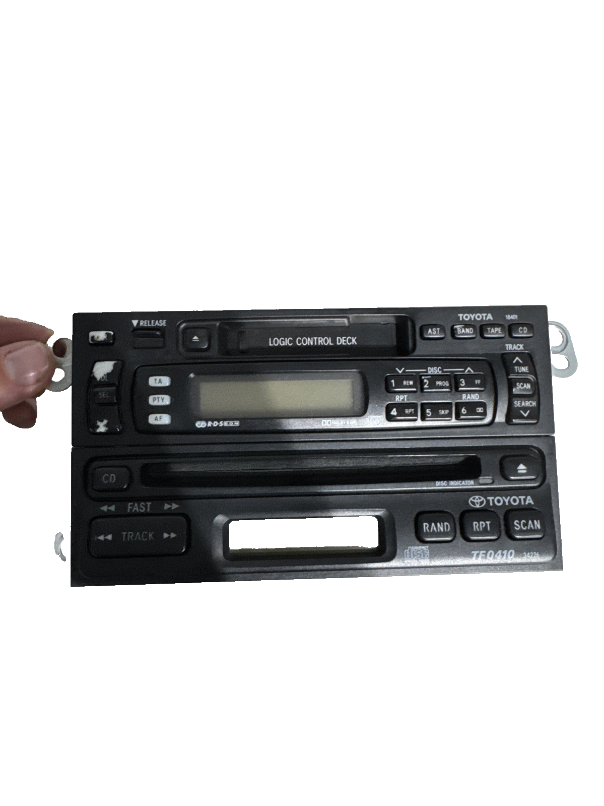1998 Toyota Camry Radio 08601-00861 Tape TF0410