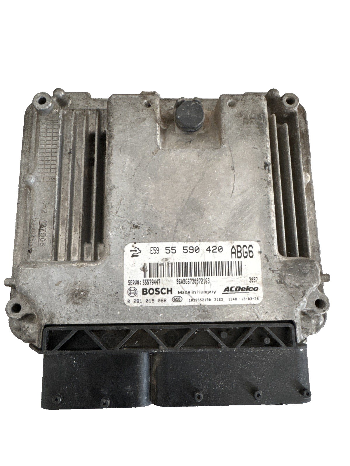 2013 VAUXHALL ZAFIRA C 2.0 CDTI ENGINE CONTROL UNIT ECU 55590420