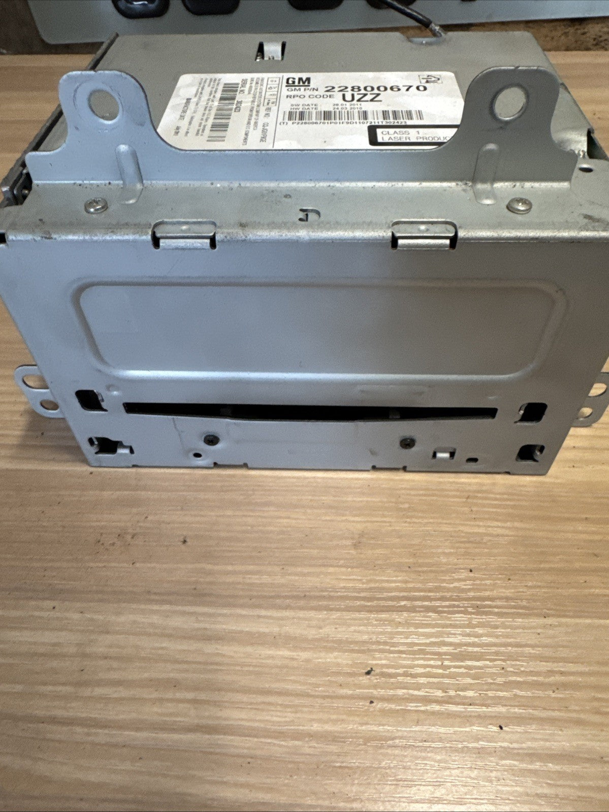 2014 VAUXHALL ASTRA J RADIO STEREO & CF PLAYER HEAD UNIT 22800670 #10
