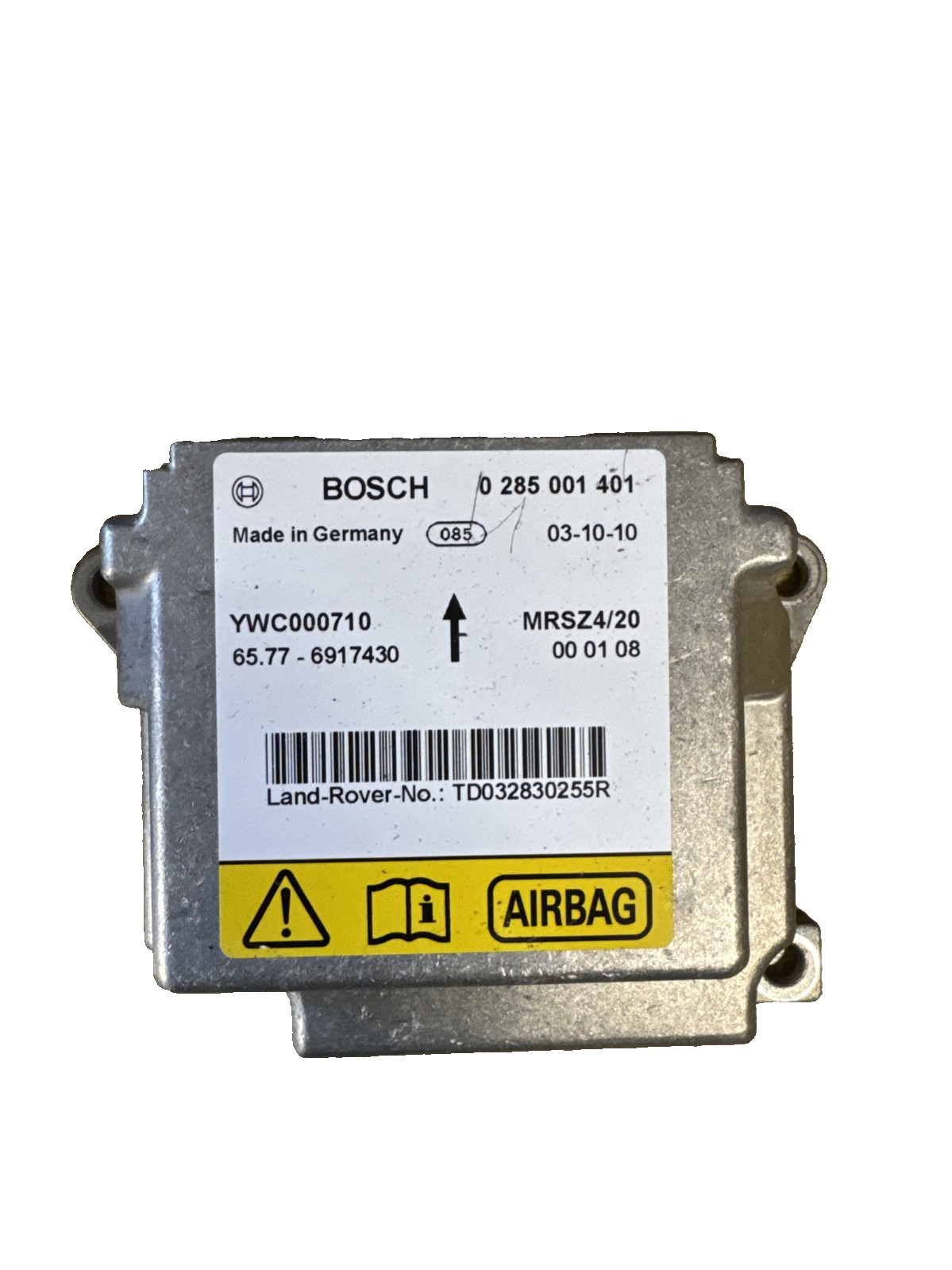 RANGE ROVER VOGUE AIRBAG ECU 0285001401