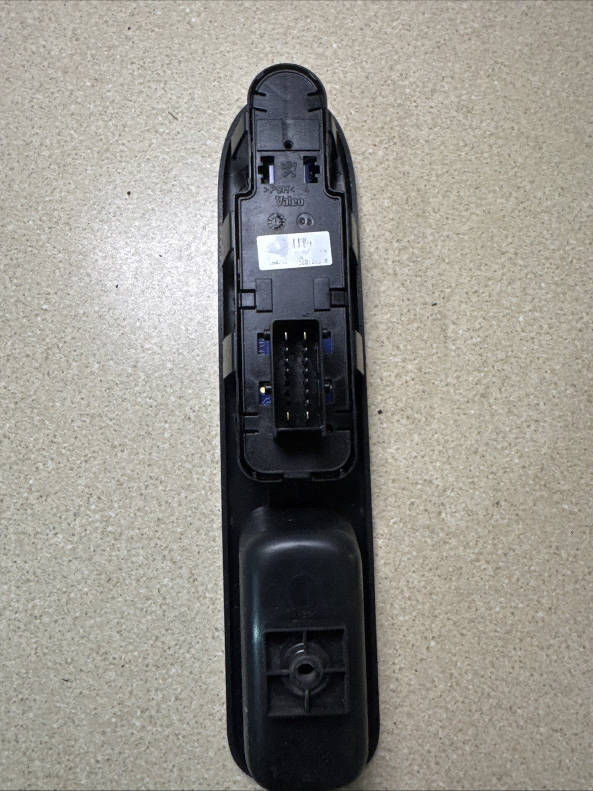2011 PEUGEOT 207 ENVY MK1 (Ph2) 3DR PETROL DRIVER FRONT WINDOW SWITCH 96548589XT