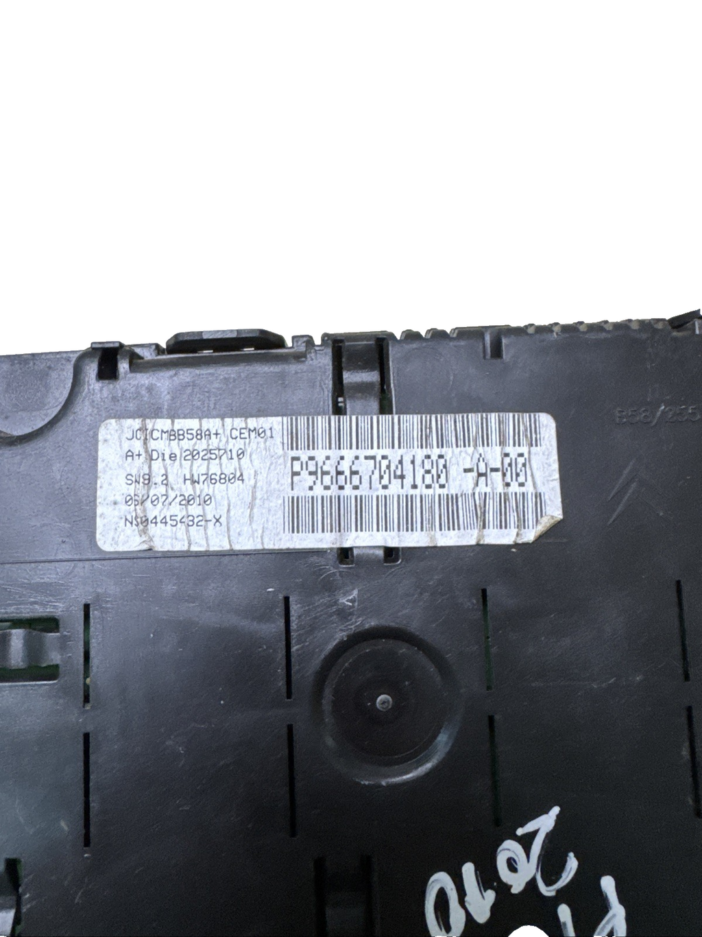 CITROEN C4 PICASSO 2010 1.6 HDi MK1 5DR SPEEDOMETER P9666704180