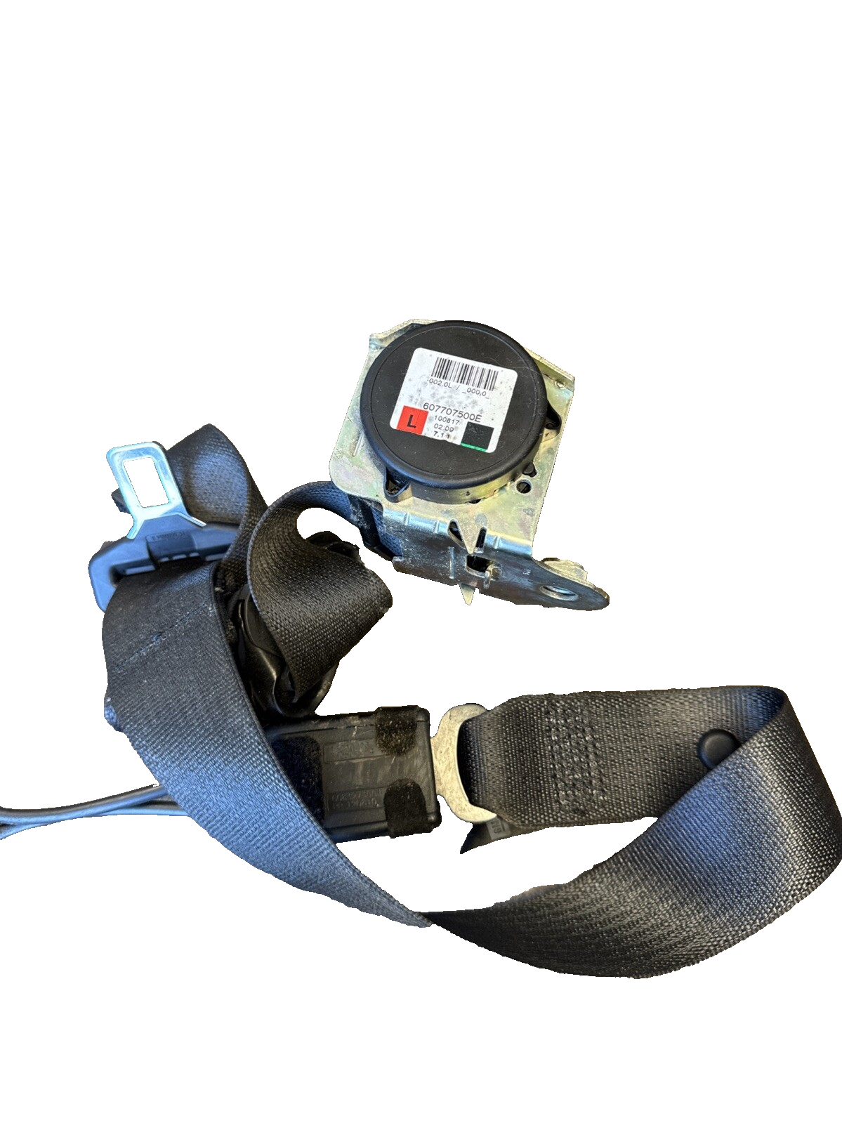 Vauxhall Corsa D Front Seat Belt Passenger Side 607707500E