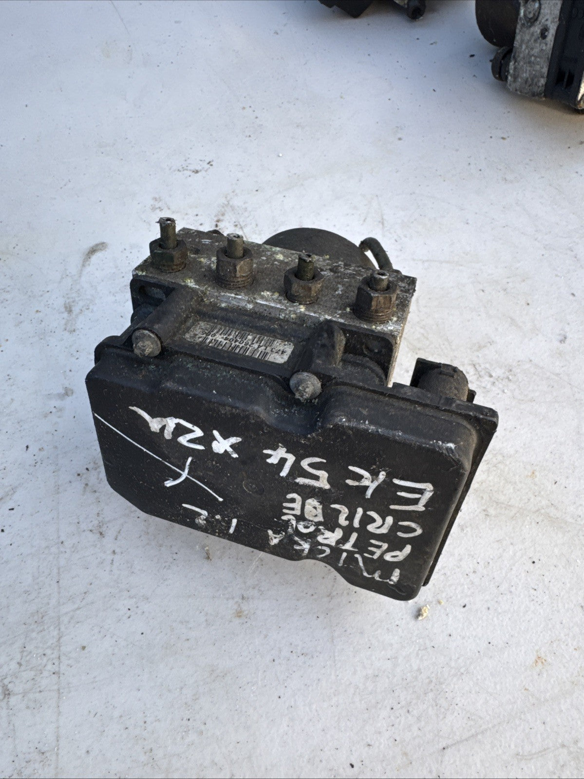 NISSAN MICRA ABS PUMP MODULATOR 2005 1.2L PETROL CR12DE / CG12